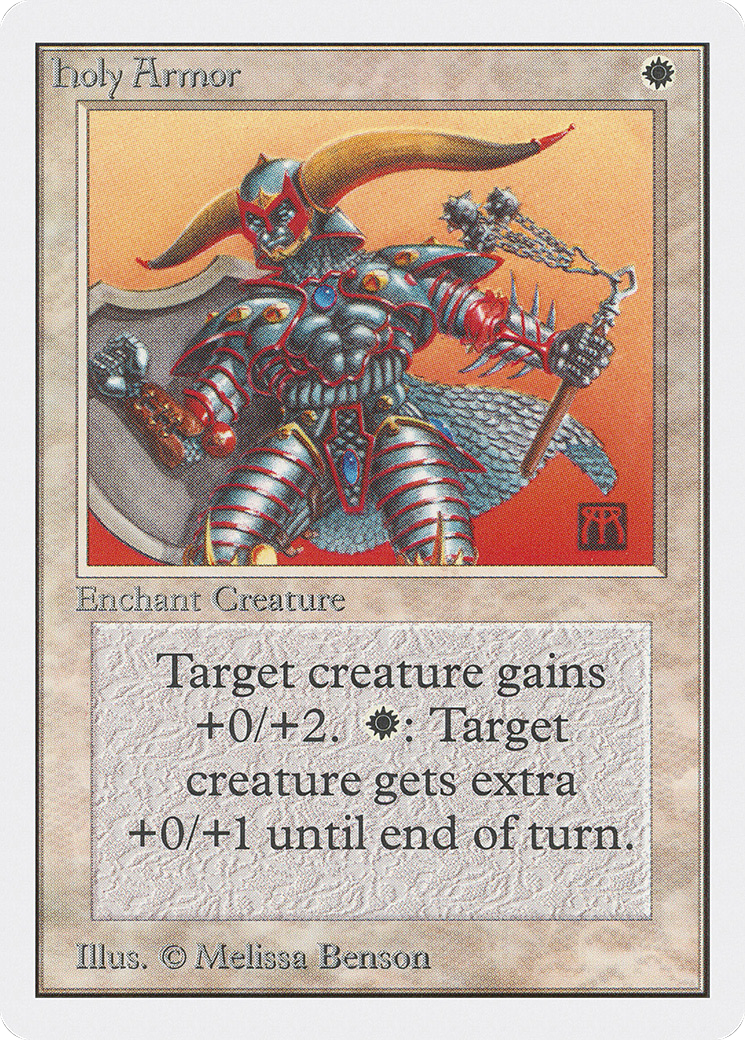 Image of Holy Armor (2ED-) - Unlimited Edition