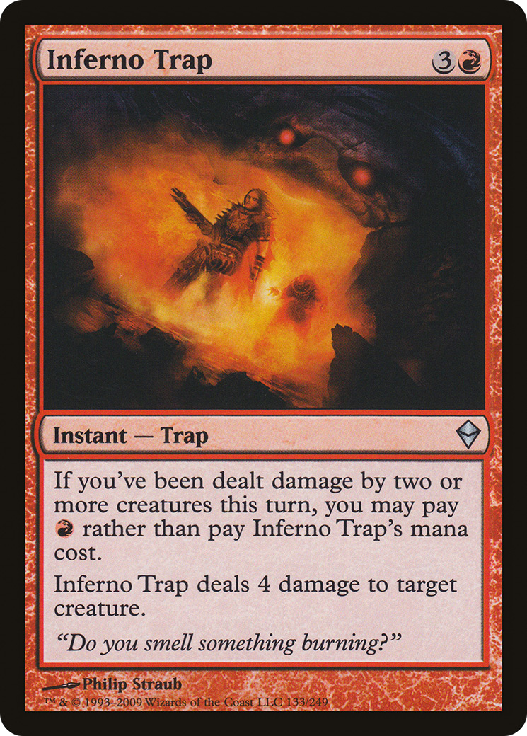 Image of Inferno Trap (ZEN-133) - Zendikar