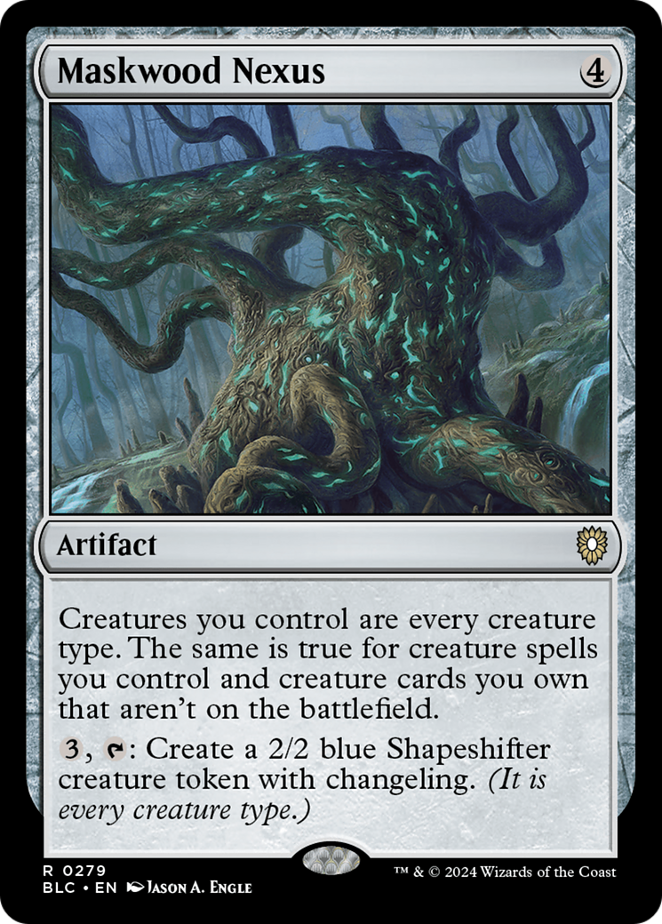Image of Maskwood Nexus (BLC-279) - Bloomburrow Commander