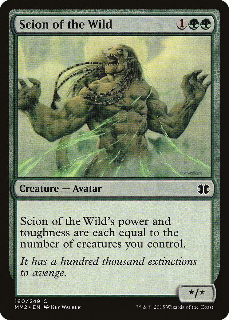 Image of Scion of the Wild (MM2-160) - Modern Masters 2015 Foil