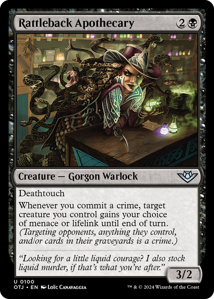 Image of Rattleback Apothecary (OTJ-100) - Outlaws of Thunder Junction