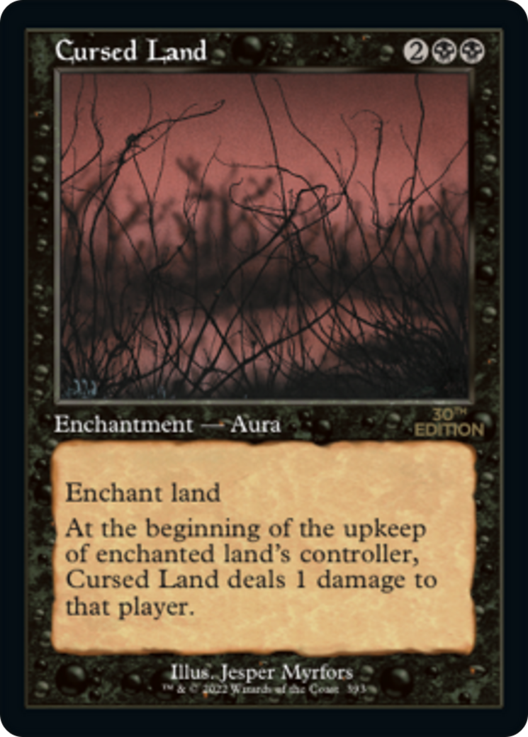 Image of Cursed Land (Retro Frame) (30A-393) - 30th Anniversary Edition