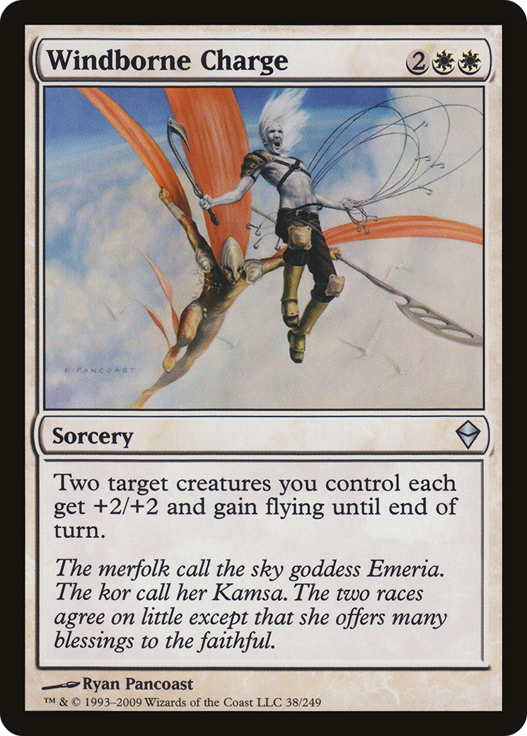 Image of Windborne Charge (ZEN-038) - Zendikar