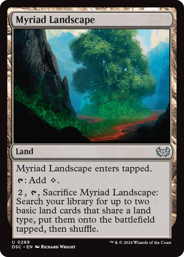 Image of Myriad Landscape (DSC-289) - Duskmourn: House of Horror Commander