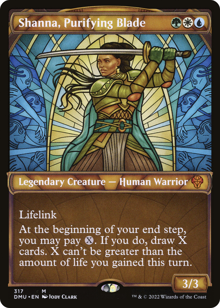 Image of Shanna, Purifying Blade (Showcase) (DMU-317) - Dominaria United: (Showcase)