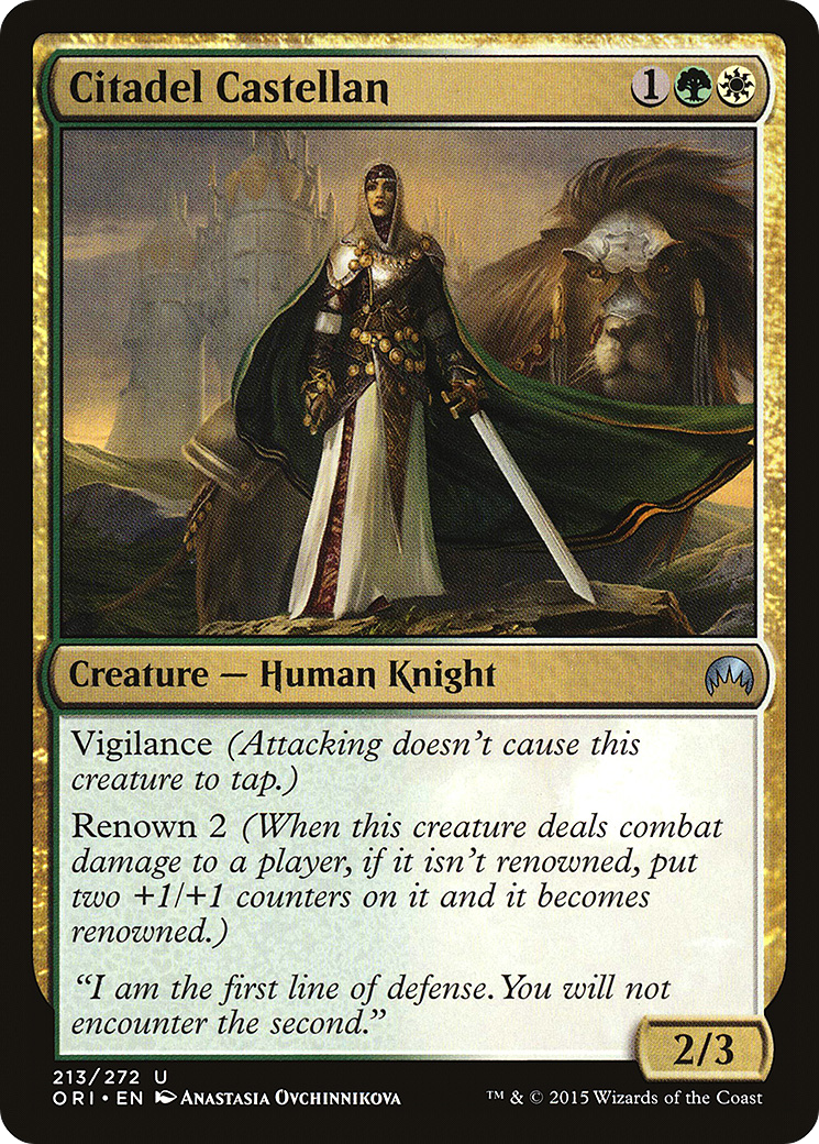 Image of Citadel Castellan (ORI-213) - Magic Origins