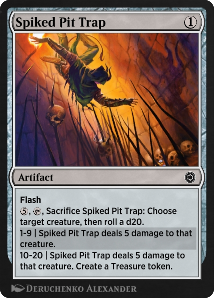 Image of Spiked Pit Trap (HBG-265) - Alchemy Horizons: Baldur's Gate
