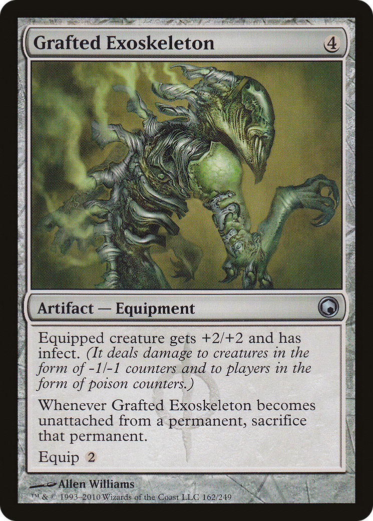 Image of Grafted Exoskeleton (SOM-162) - Scars of Mirrodin Foil