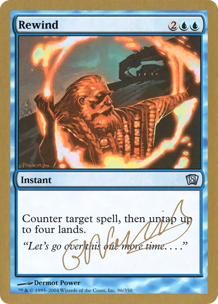 Image of Rewind - 2004 Gabriel Nassif (8ED) (WCD-GN96) - World Championship Decks 2004