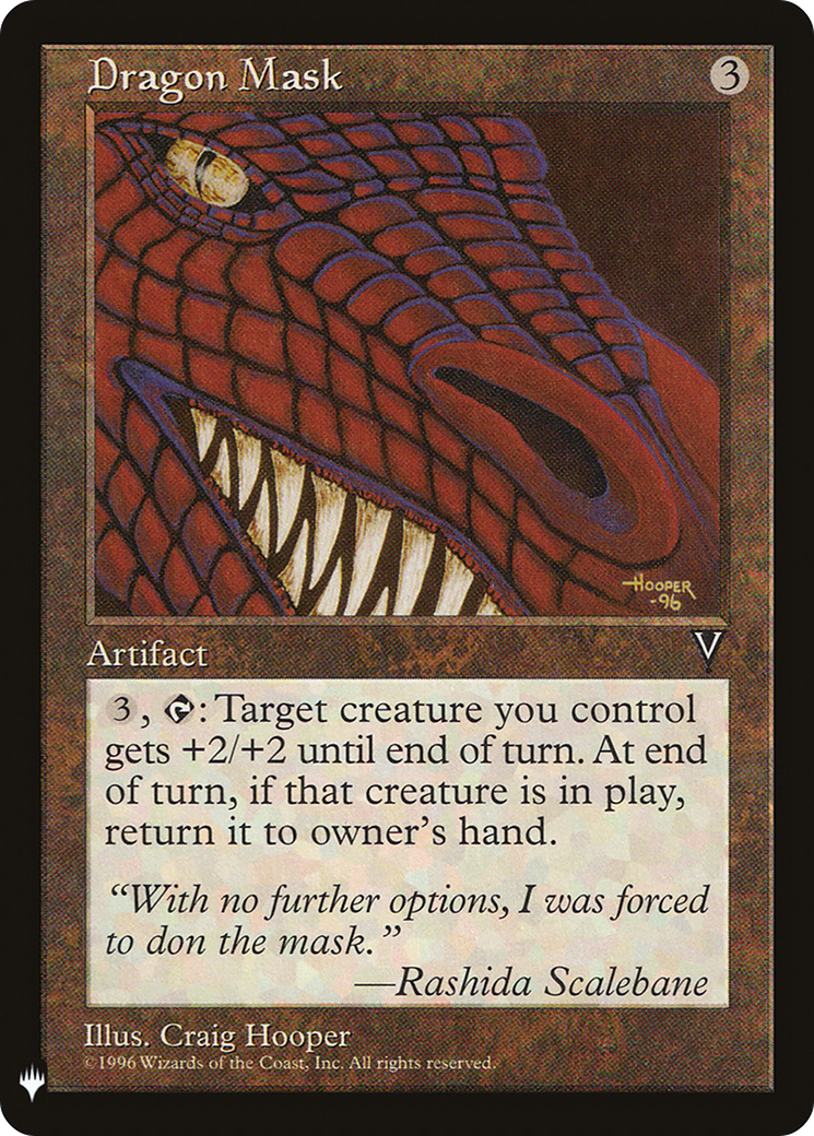 Image of Dragon Mask (LIST-VIS-144) - The List