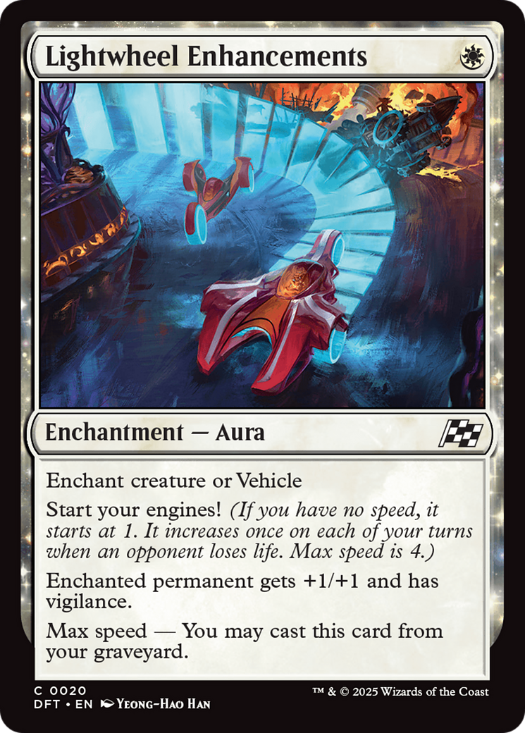 Image of Lightwheel Enhancements (DFT-020) - Aetherdrift: (enchantment)