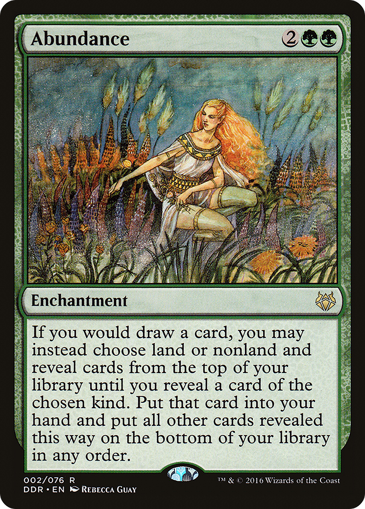 Image of Abundance (DDR-002) - Duel Decks: Nissa vs. Ob Nixilis