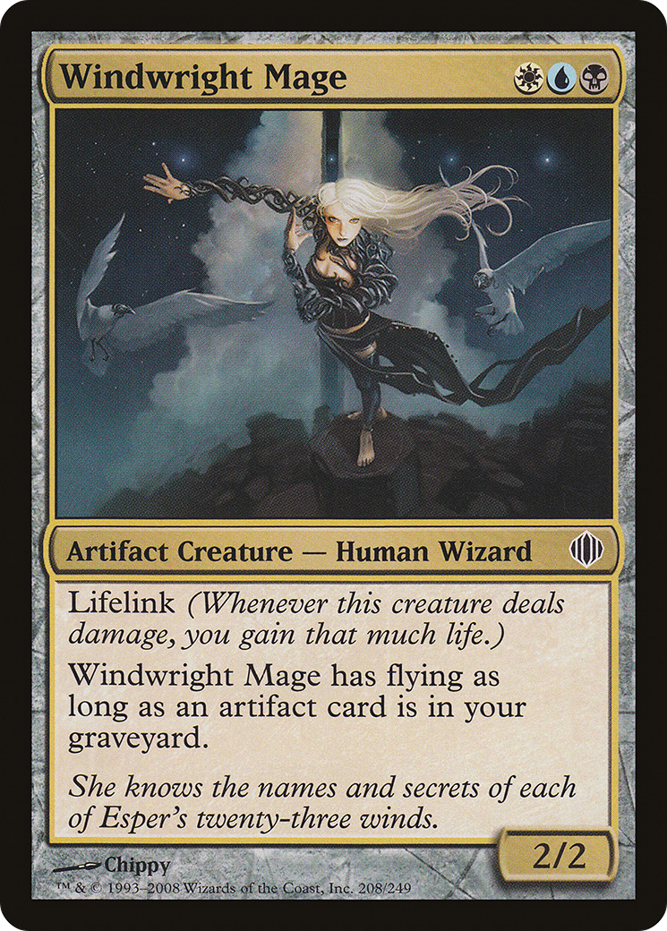 Image of Windwright Mage (ALA-208) - Shards of Alara Foil