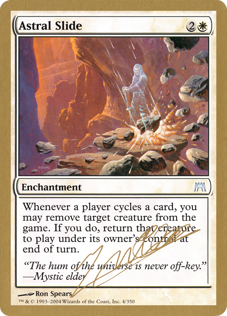 Image of Astral Slide - 2004 Julien Nuijten (ONS) (WCD-JN4) - World Championship Decks 2004