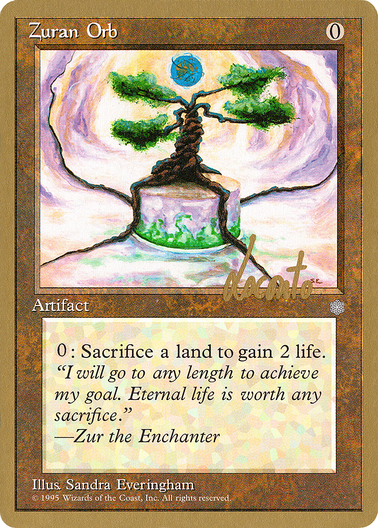 Image of Zuran Orb - 1996 Michael Loconto (ICE) (WCD-) - Pro Tour Collector Set