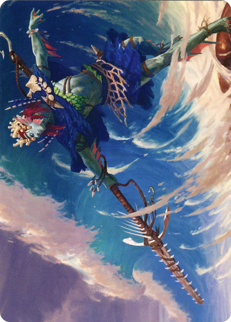 Image of Tazeem Roilmage // Tazeem Roilmage (AZNR-051) - Zendikar Rising Art Series (Borderless)