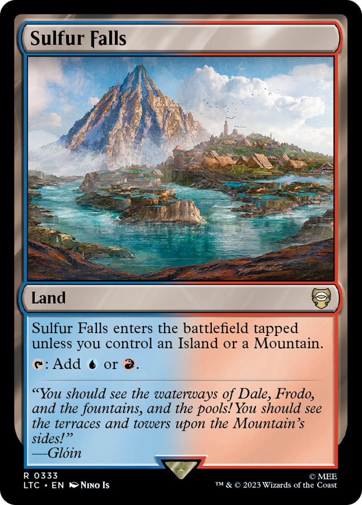 Image of Sulfur Falls (LTC-333) - Tales of Middle-earth Commander