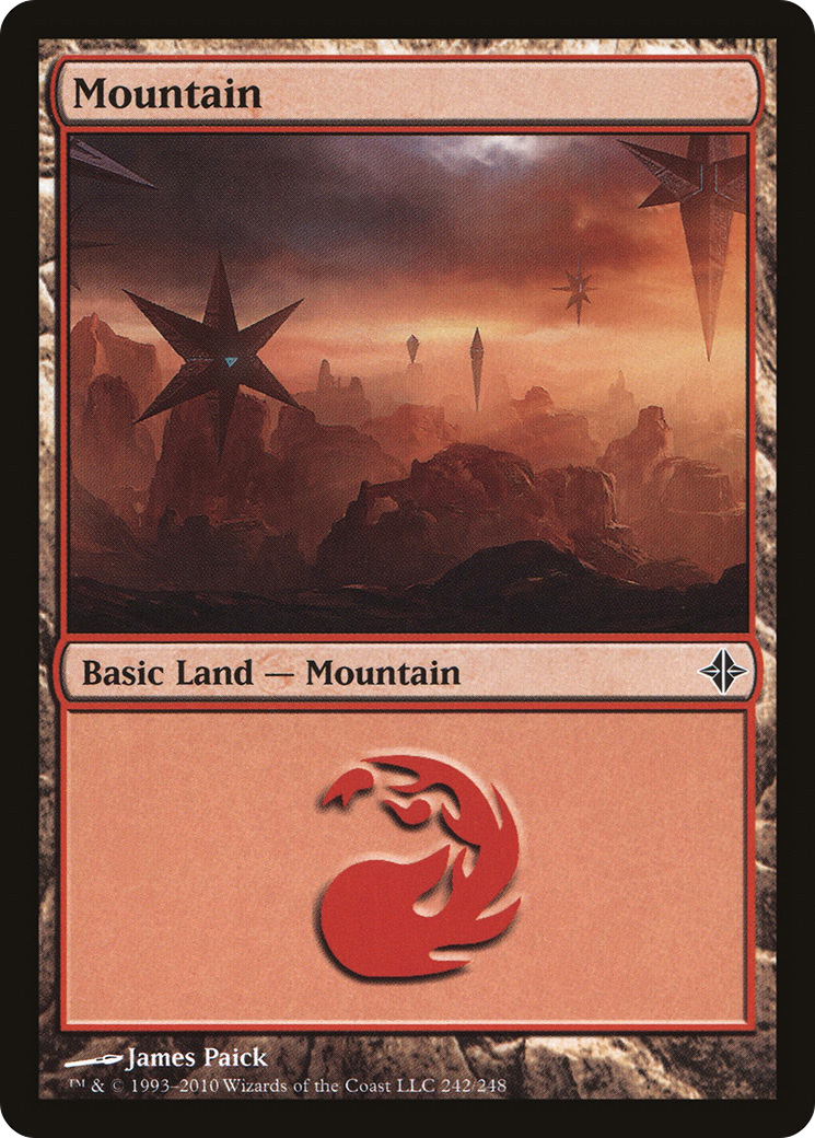 Image of Mountain (242) (ROE-242) - Rise of the Eldrazi