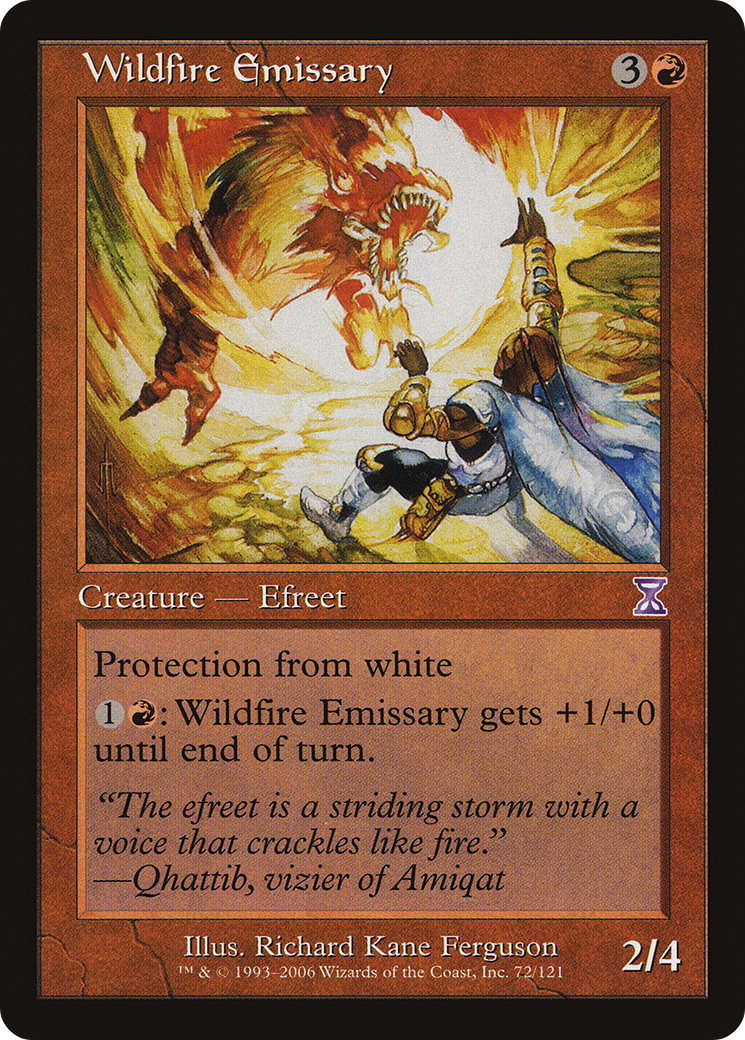 Image of Wildfire Emissary (TSB-072) - Time Spiral Timeshifted Foil
