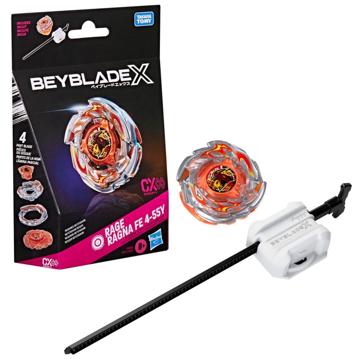 Image of Beyblade X Rage Ragna FE 4-55Y CX Infinity Starter Pack Set