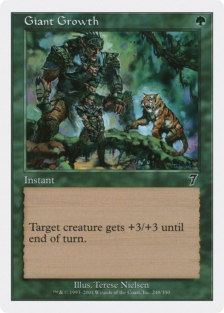 Image of Giant Growth (7ED-248) - 7th Edition