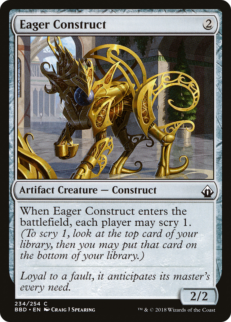 Image of Eager Construct (BBD-234) - Battlebond
