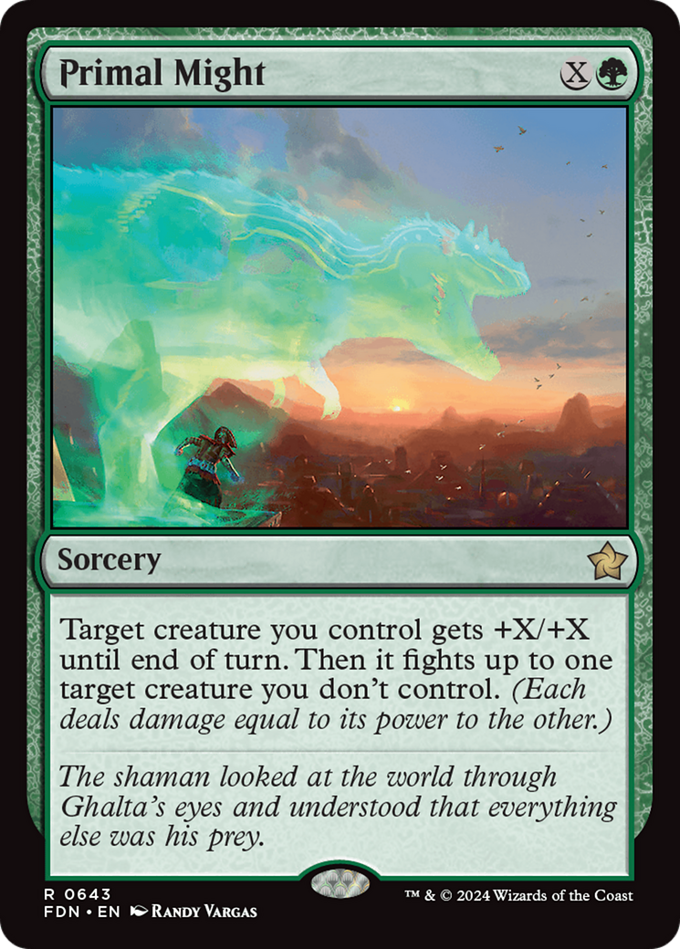 Image of Primal Might (FDN-643) - Foundations