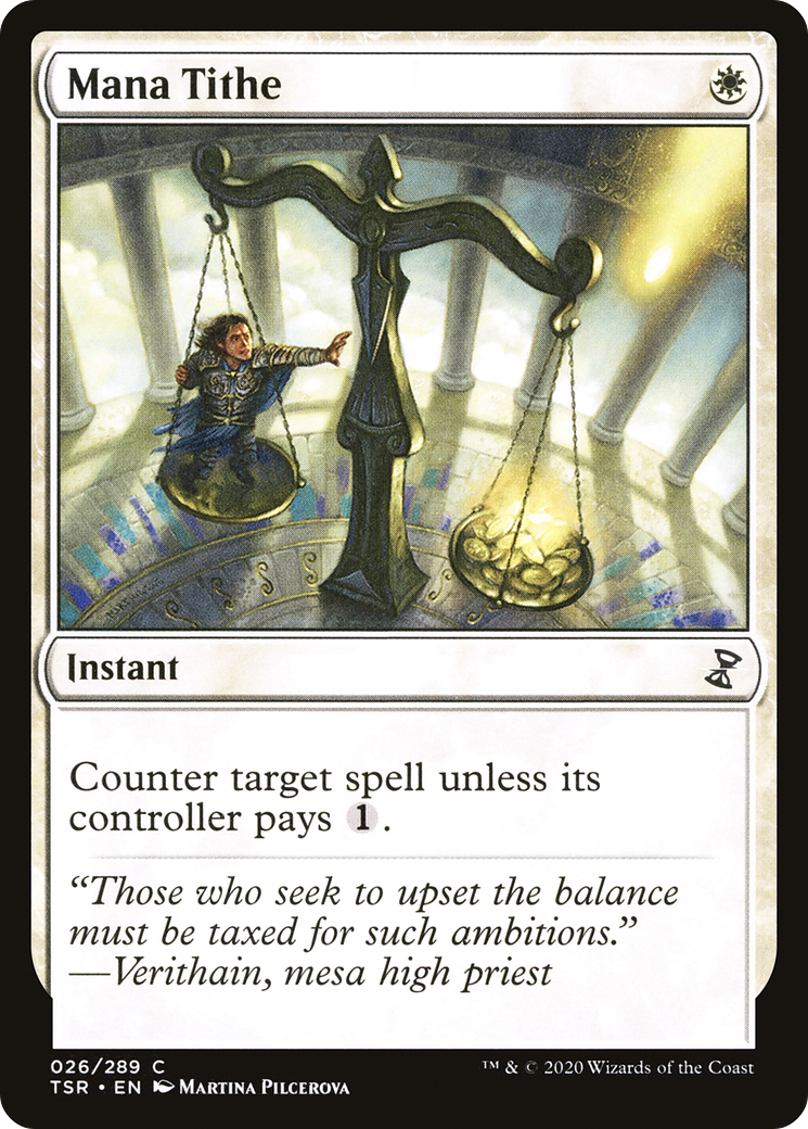 Image of Mana Tithe (TSR-026) - Time Spiral Remastered Foil
