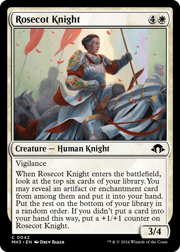 Image of Rosecot Knight (MH3-042) - Modern Horizons 3