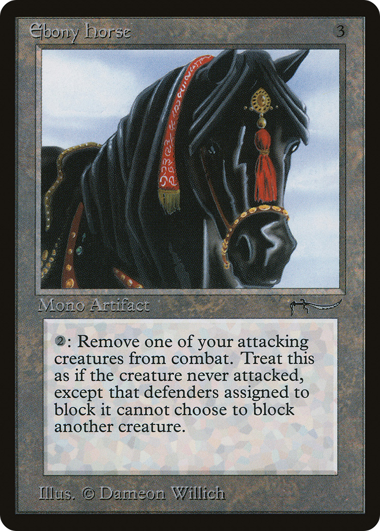 Image of Ebony Horse (ARN-) - Arabian Nights
