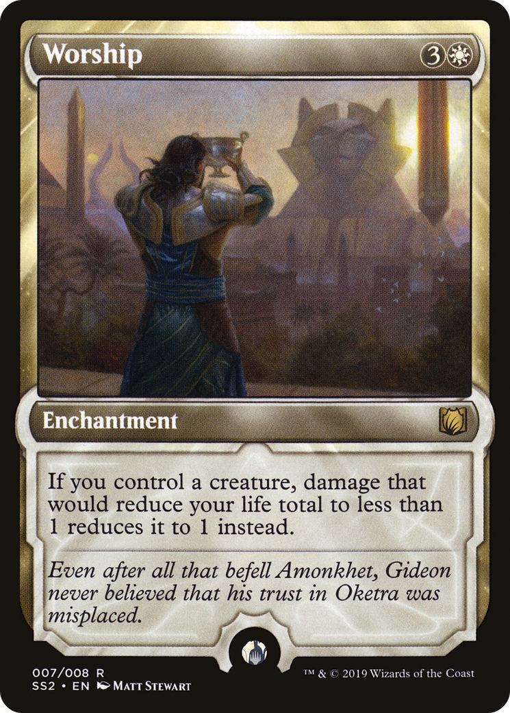 Image of Worship (SS2-007) - Signature Spellbook: Gideon