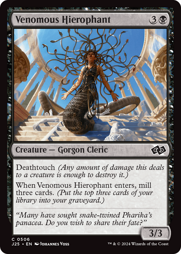 Image of Venomous Hierophant (J25-506) - Foundations Jumpstart
