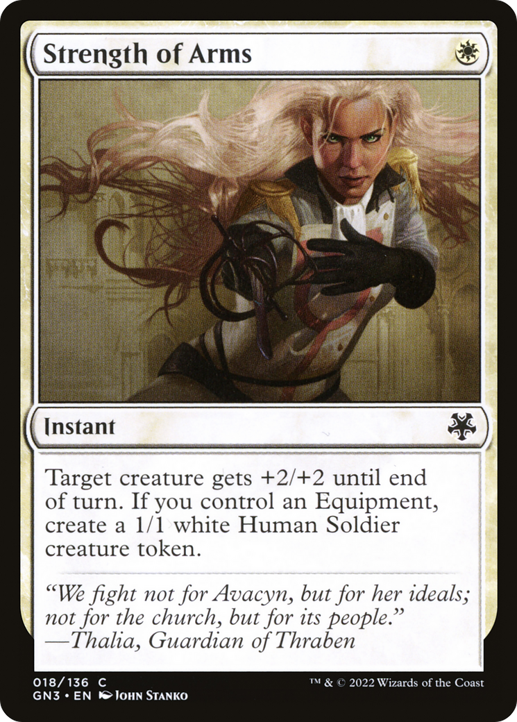 Image of Strength of Arms (GN3-018) - Game Night: Free-for-All