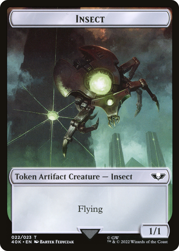 Image of Insect (T40K-022) - Warhammer 40,000 Tokens