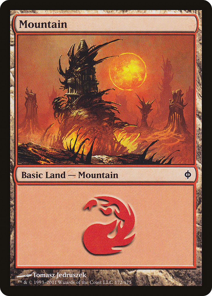 Image of Mountain (172) (NPH-172) - New Phyrexia