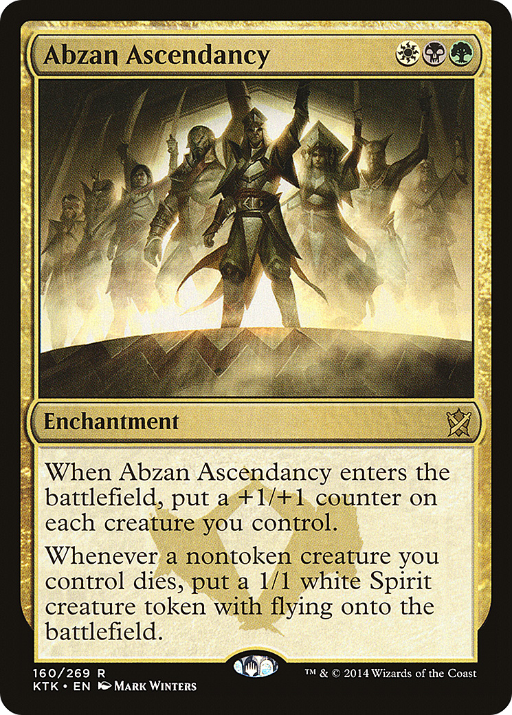 Image of Abzan Ascendancy (KTK-160) - Khans of Tarkir Foil