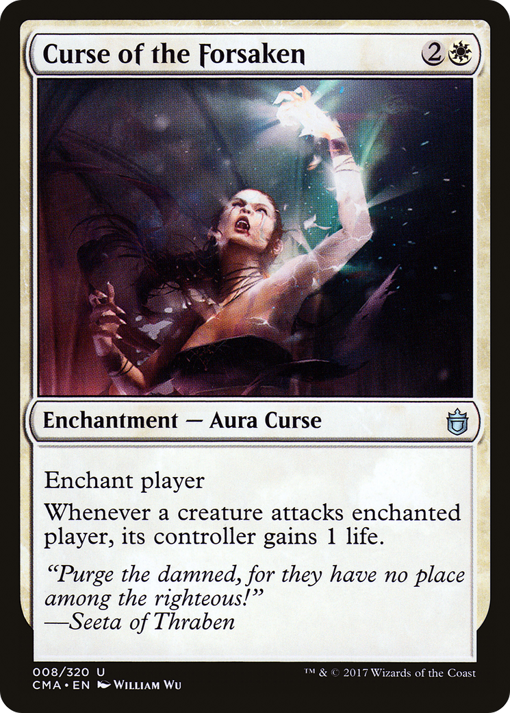 Image of Curse of the Forsaken (CMA-008) - Commander Anthology