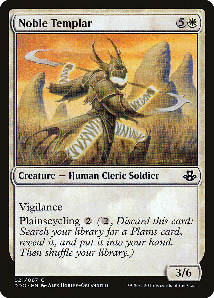 Image of Noble Templar (DDO-021) - Duel Decks: Elspeth vs. Kiora