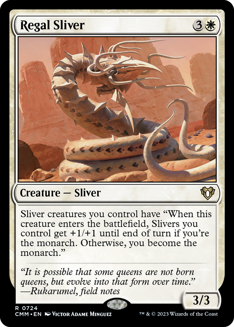 Image of Regal Sliver (CMM-724) - Commander Masters