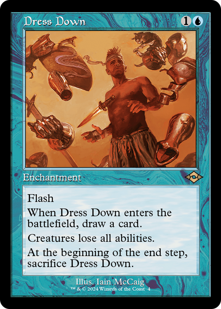 Image of Dress Down (Retro Frame) (MH2-004) - Modern Horizons 2 Timeshifts Foil