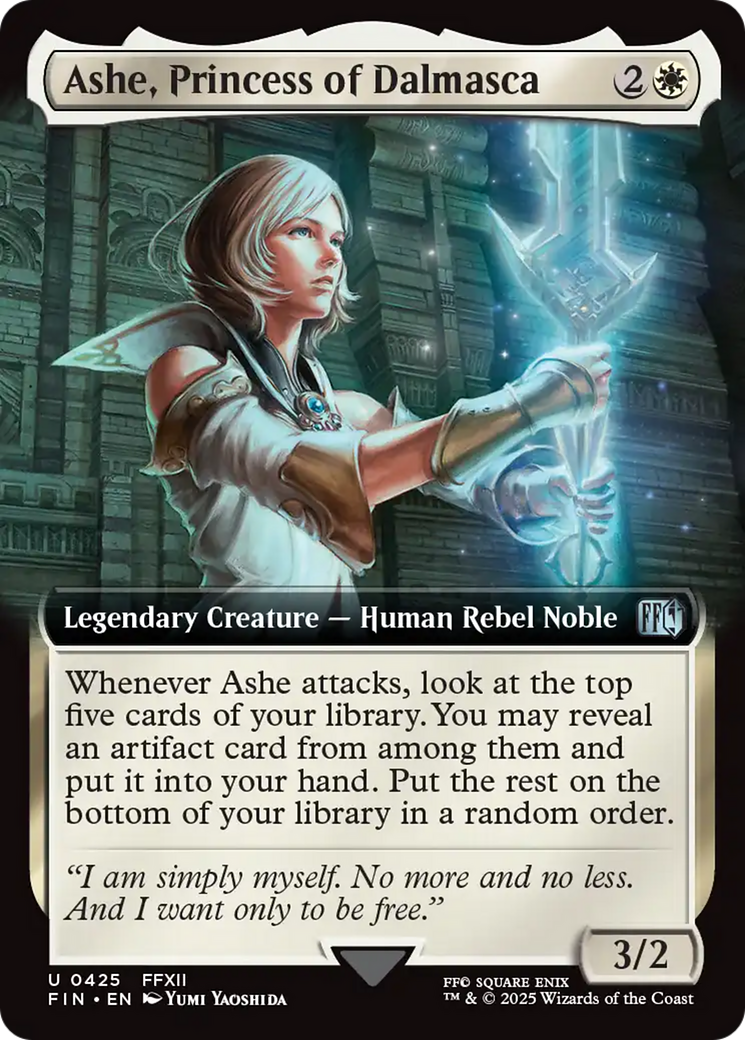 Image of Ashe, Princess of Dalmasca (Extended Art) (FIN-425) - FINAL FANTASY: (Extended Art) Foil
