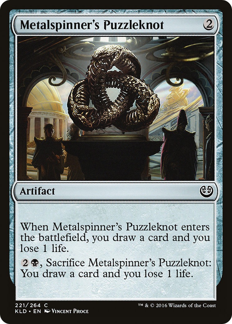 Image of Metalspinner's Puzzleknot (KLD-221) - Kaladesh