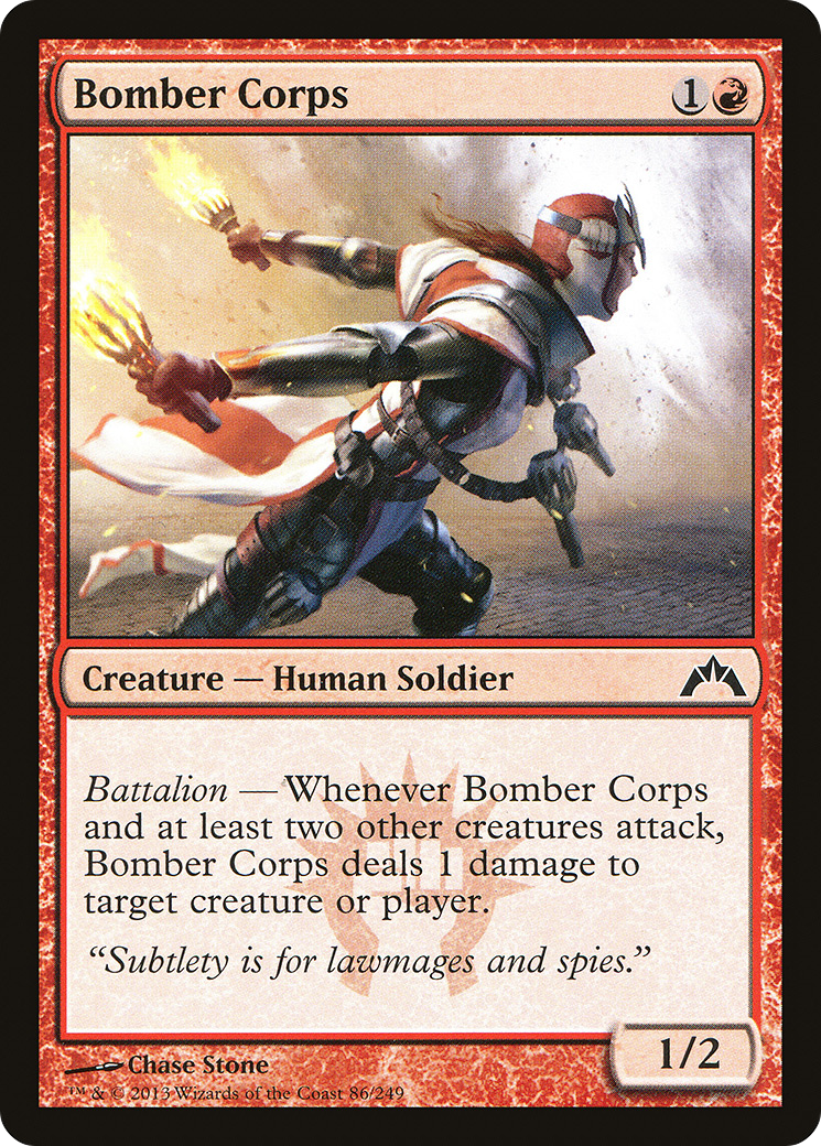 Image of Bomber Corps (GTC-086) - Gatecrash Foil
