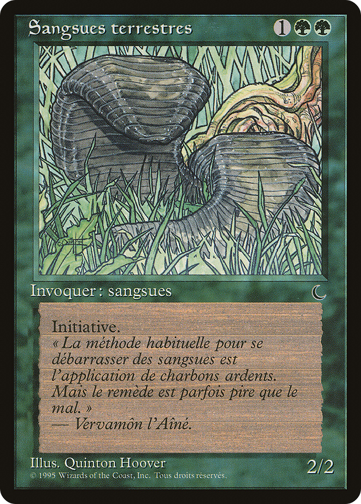 Image of Land Leeches (French) - 