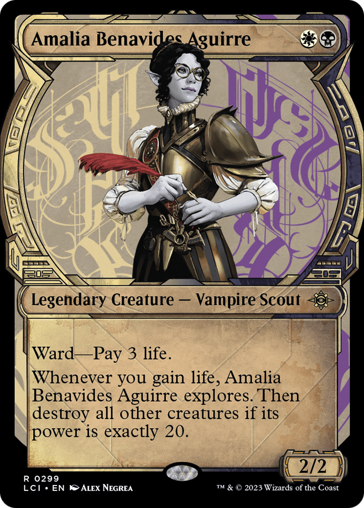 Image of Amalia Benavides Aguirre (Showcase) (LCI-299) - The Lost Caverns of Ixalan: (Showcase)