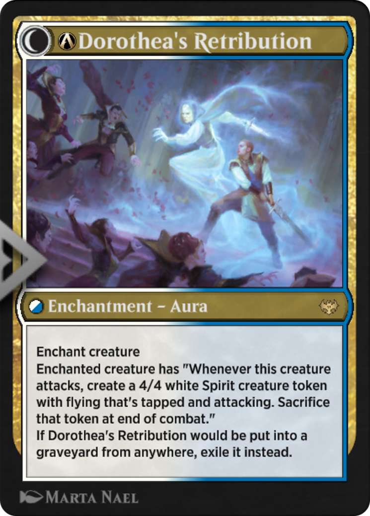 Image of A-Dorothea, Vengeful Victim // A-Dorothea's Retribution (VOW-A-235) - Innistrad: Crimson Vow: (Double Faced Transform)