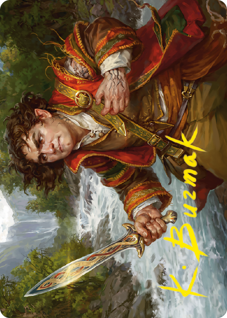 Image of Frodo Baggins // Frodo Baggins (ALTR-016) - Tales of Middle-earth Art Series (Borderless) Foil