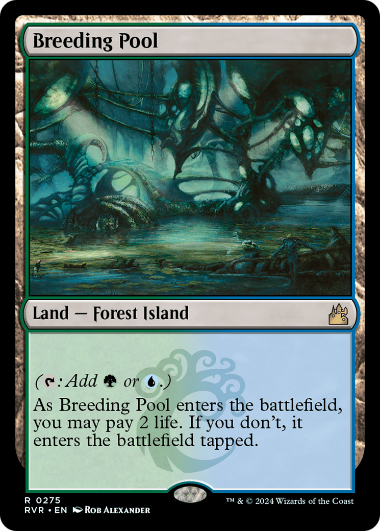 Image of Breeding Pool (RVR-275) - Ravnica Remastered Foil