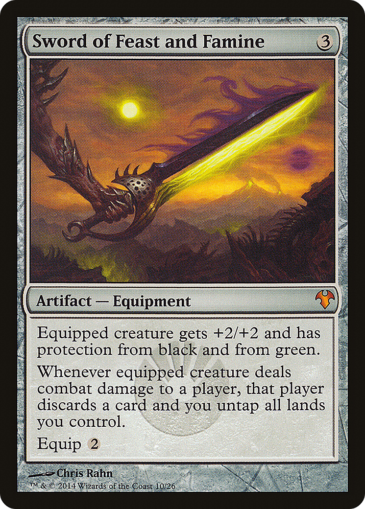 Image of Sword of Feast and Famine (MD1-010) - Modern Event Deck 2014