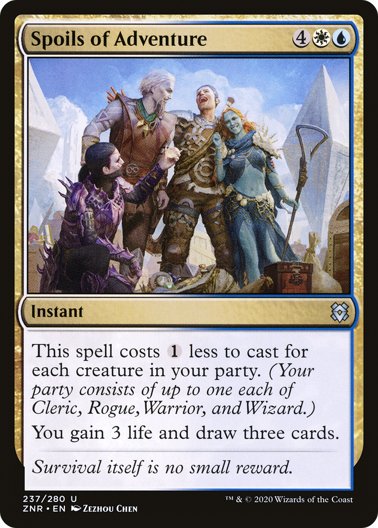 Image of Spoils of Adventure (ZNR-237) - Zendikar Rising Foil